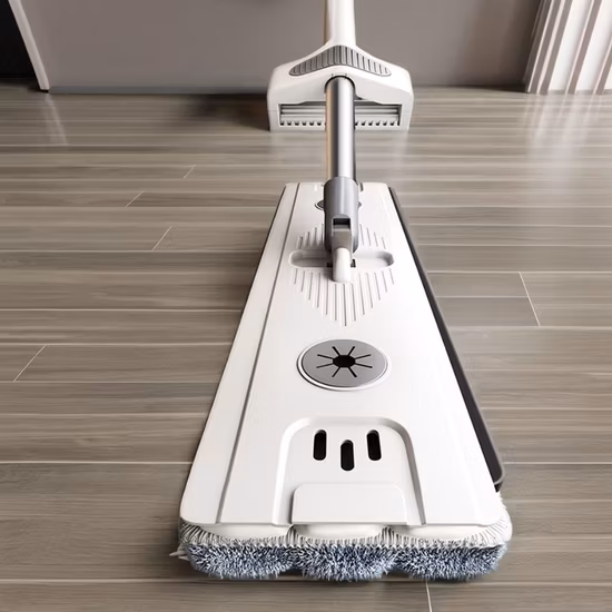 Labor Saving Kitchen Magic Flat Floor Cleaning Set Mop with Bucket