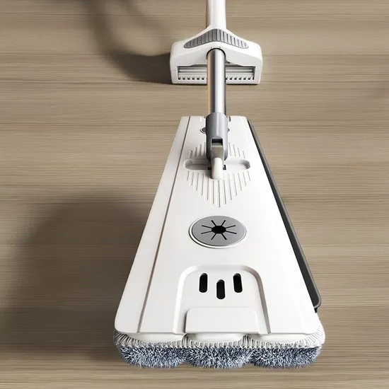 Labor Saving Kitchen Magic Flat Floor Cleaning Set Mop with Bucket
