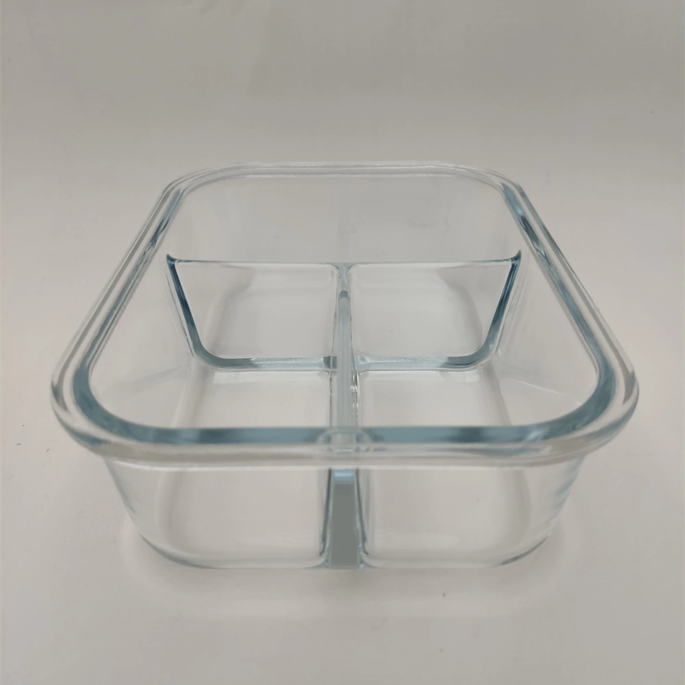 Borosilicate Glass Bowl Glass Jar Glassware Lunch Box Kitchenware Partition Crisper